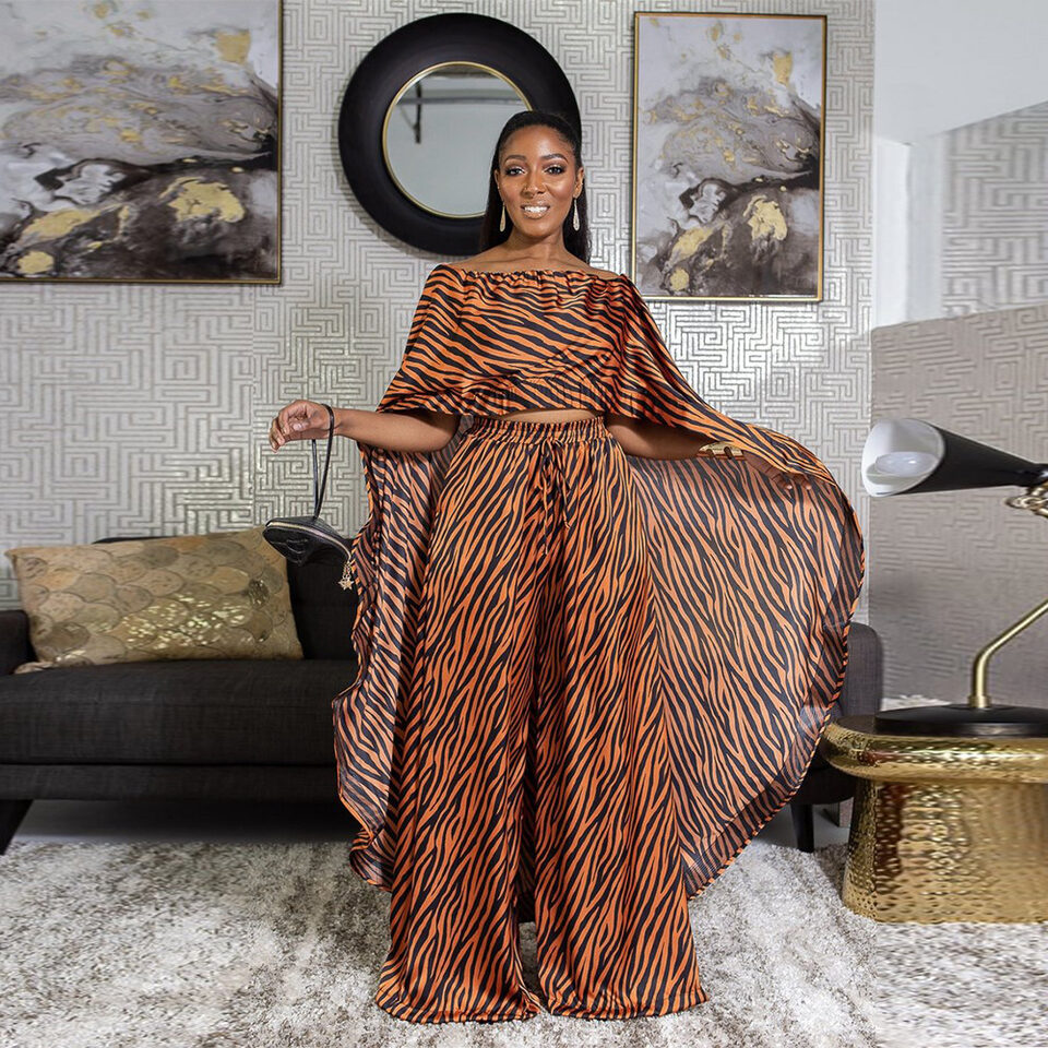 2 Piece Set Women Africa Clothes African Dashiki
