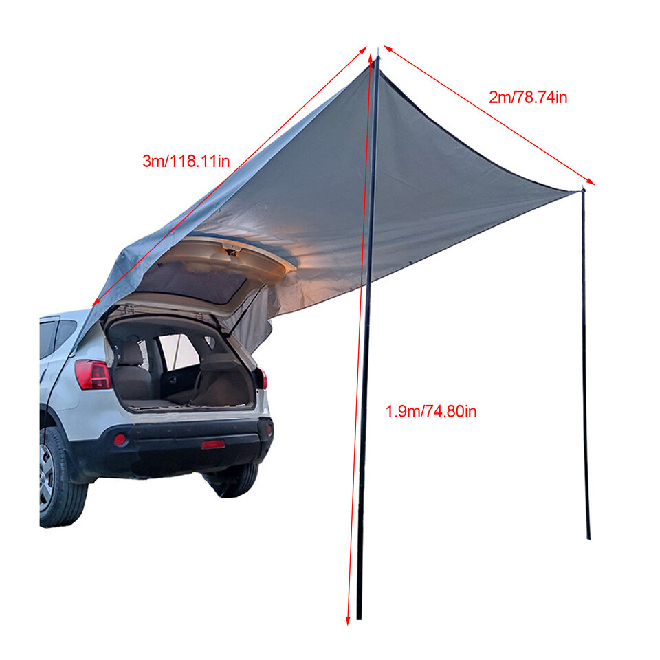 Car Tail Side Trunk Canopy Camping Tent