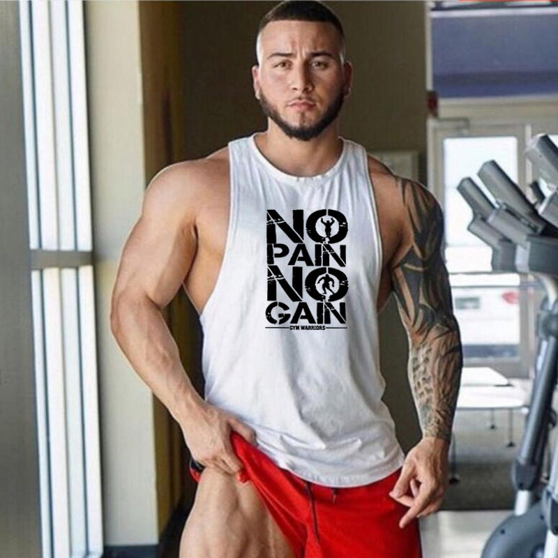 Bodybuilding Clothing Gym Small Round Neck Sports Training