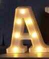 Luminous LED Letter Number Night Light English Alphabet
