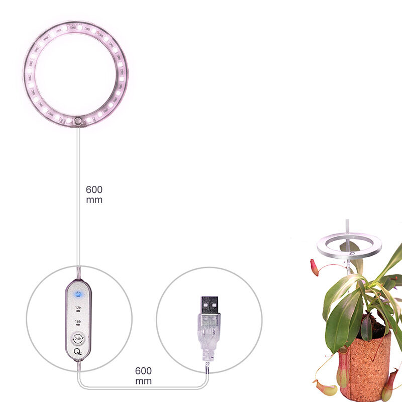 LED Grow Light Full Spectrum Angel Ring Phyto
