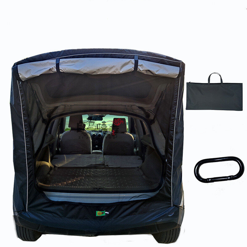 Car Trunk Extension Tent At The Rear