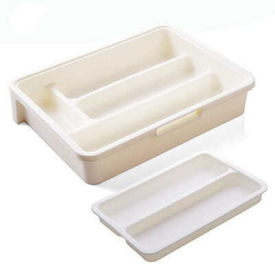 Separate Tableware Organizer Drawer Storage Box Knife Fork