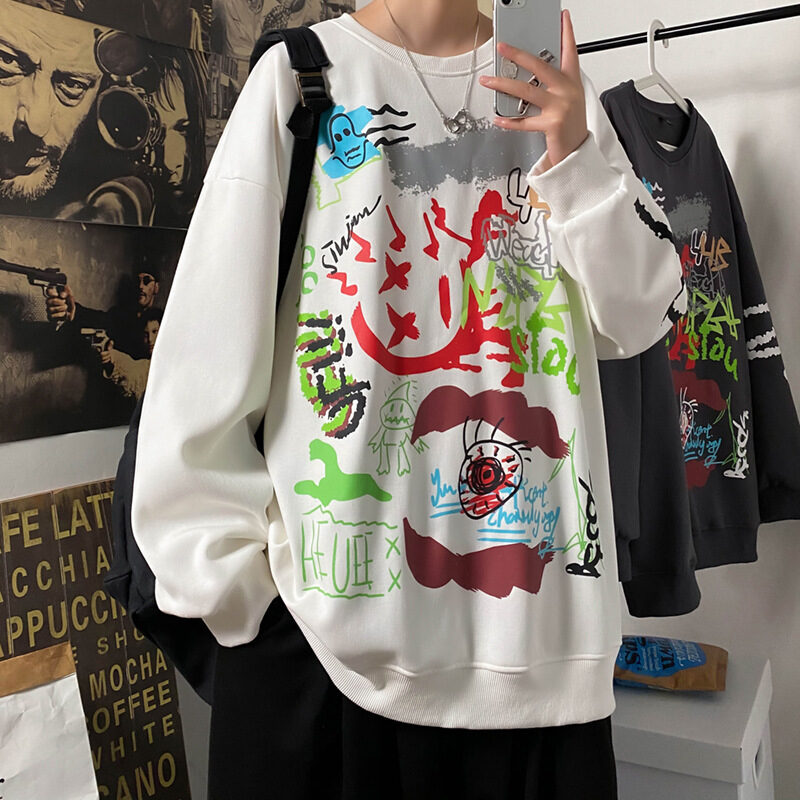 Round Neck Sweatshirts Men'S Clothing Super Dalian Cap