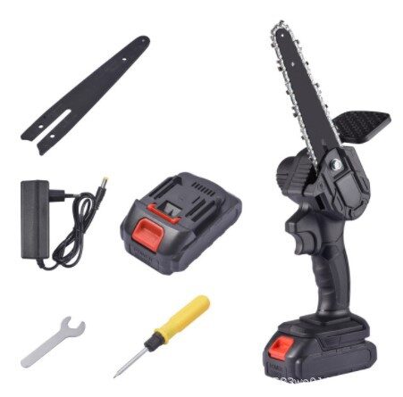 Mini 6 Inch Electric Chain Saw Cordless Chainsaw