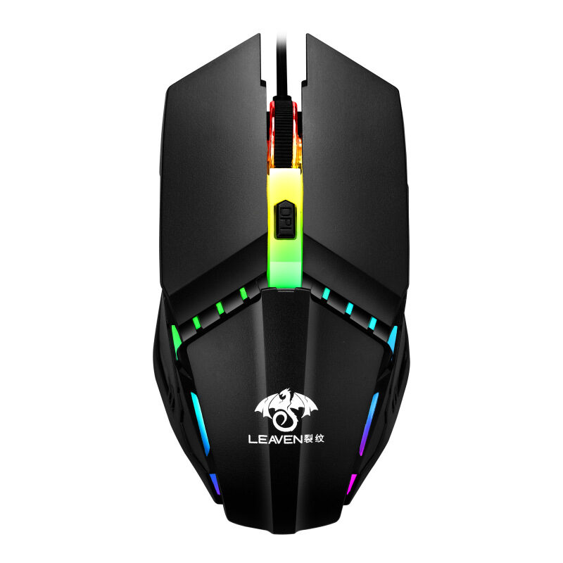 Usb Wired Computer Office Gaming Luminous Rgb Mechanical