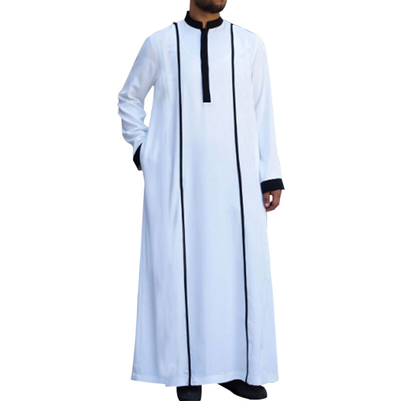 Muslim Costume Halloween Long Sleeve C Suit Kaftan