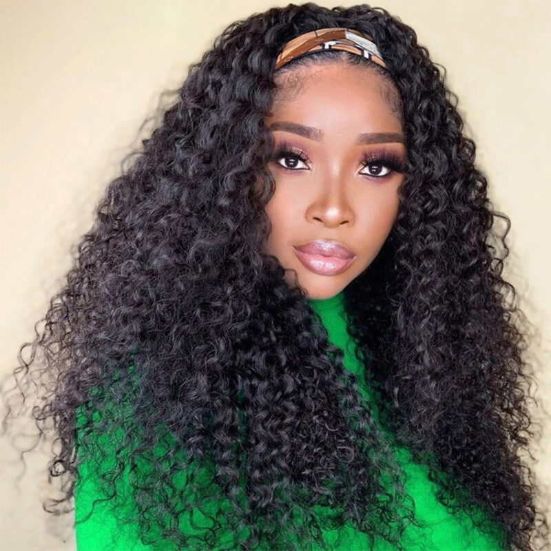 Hair Band Wig Ladies Chemical Fiber