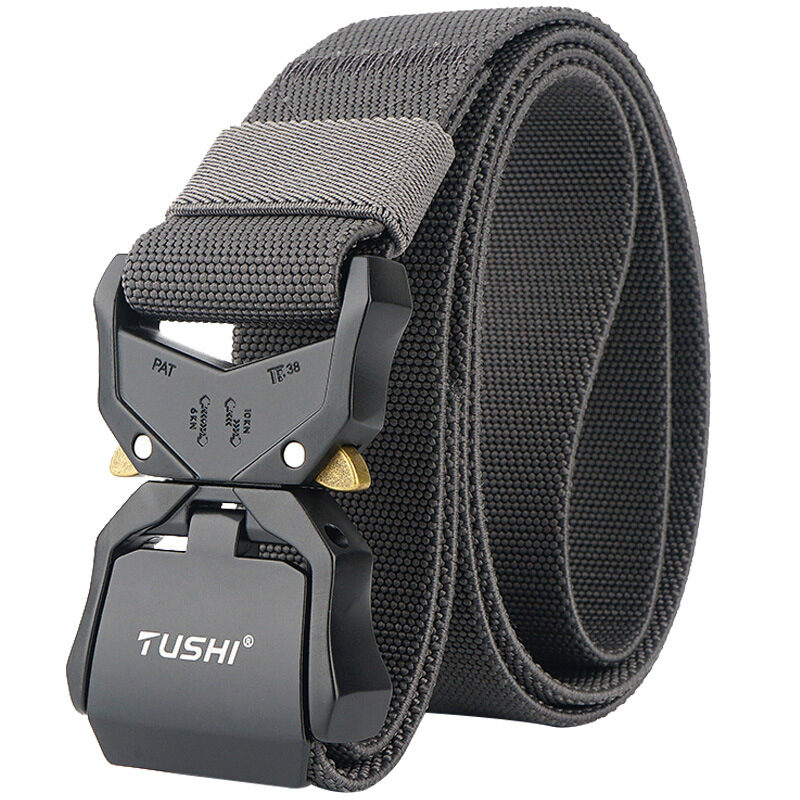 Denim Canvas Tooling Belt Young People Trend Elastic