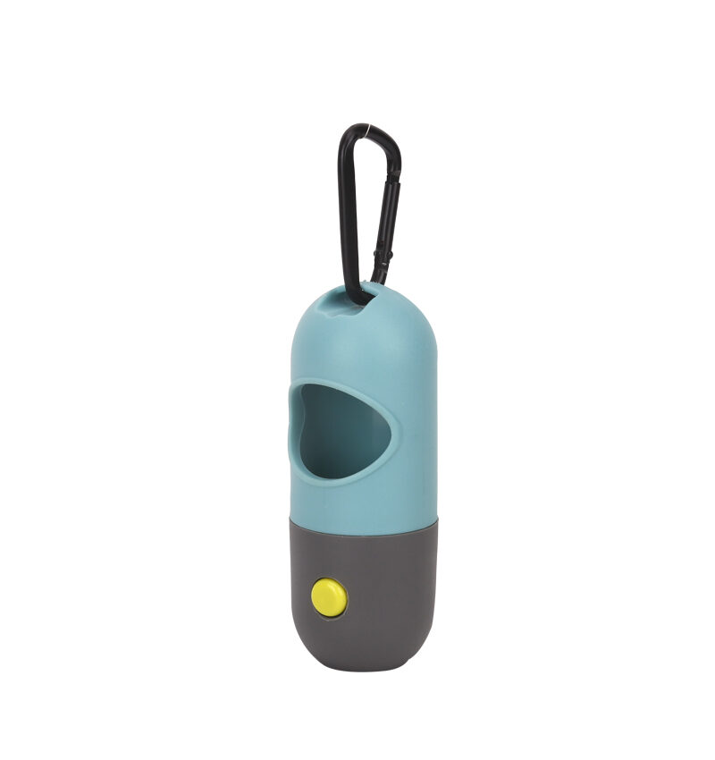 LED Pet Waste Bag Dispenser With Light Capsule