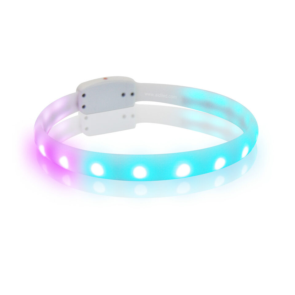 Flash Collar For Dogs USB Charging Anti-Lost Silicone