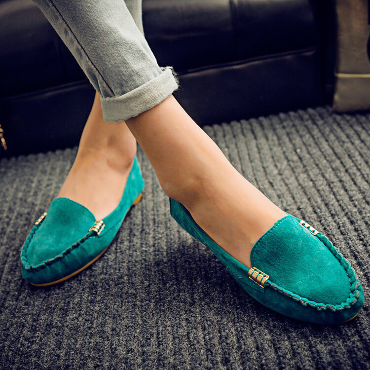 Flat Heel Pumps Single Shoes Women's Student Peas