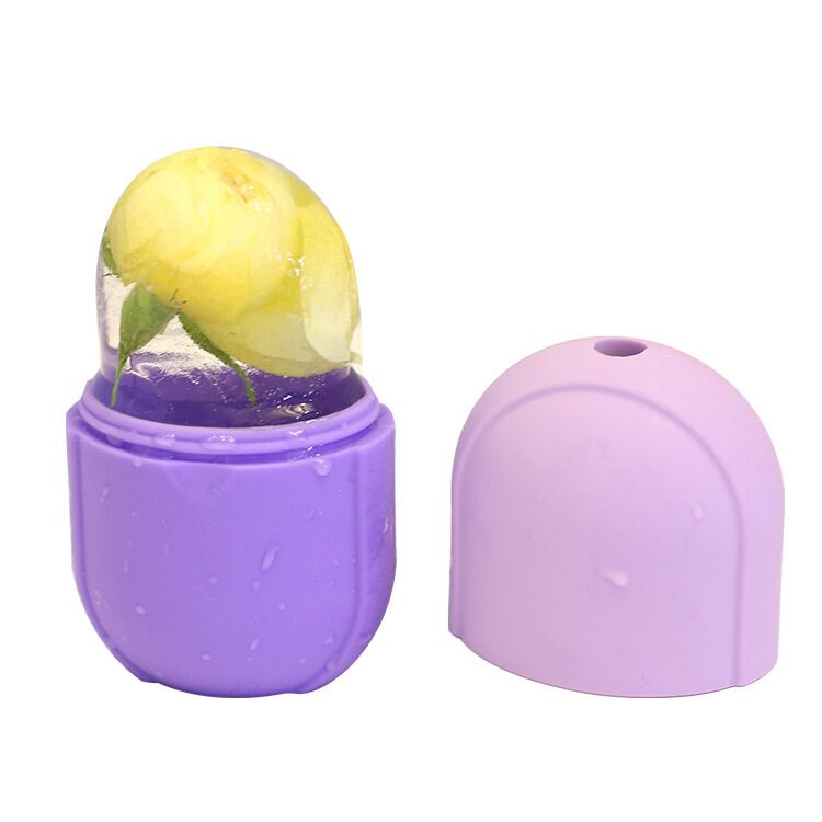 Creative Face Pack Ice Tray Portable Pill Shape