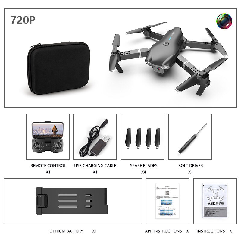 Mini Folding Drone Remote Control Plane