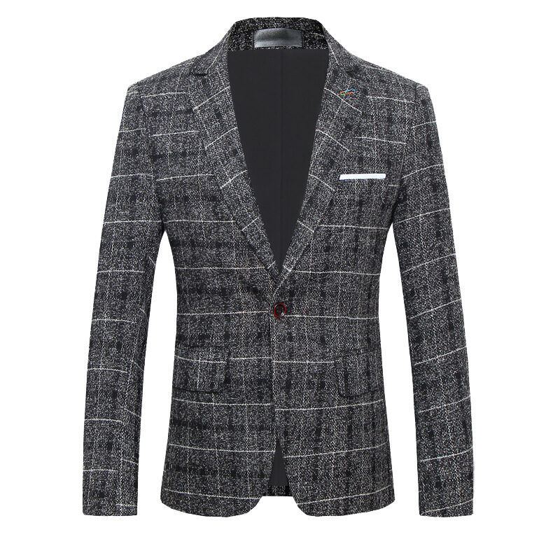 Slim-fitting Plaid Suits