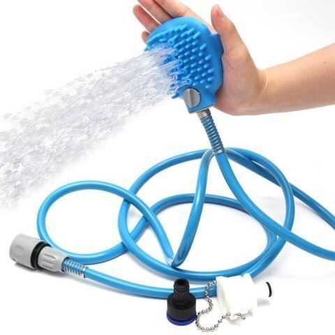 Dog Bath Artifact Pet Sprinkler Brush