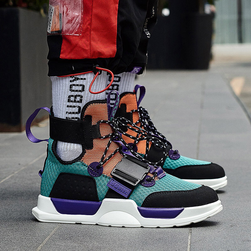 High-top Hoverboard Shoes Boys Trendy Couple Casual Fashion