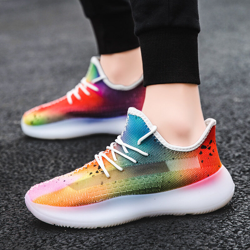 Men's Sports Single Shoes Trend Breathable Casual Running
