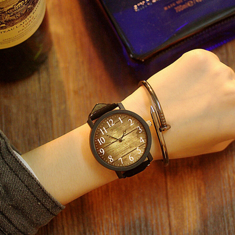 Cool Male And Female Student Couple Watch