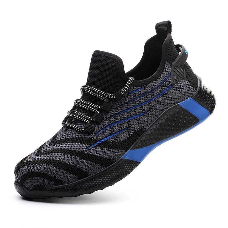 Men Work Safety Shoes Anti-Puncture Working Sneakers Male