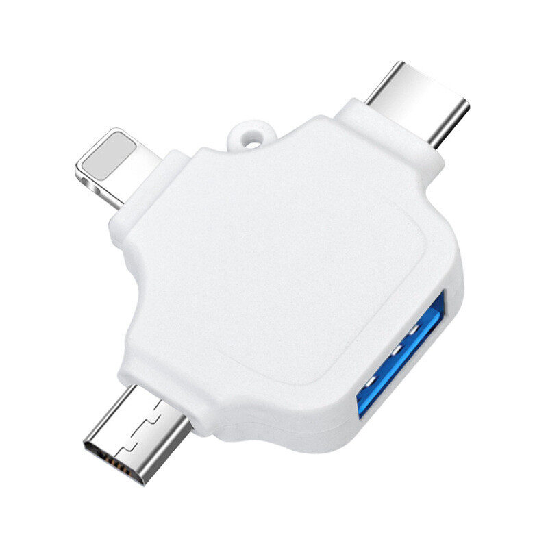 Suitable for Apple type-c Android three-in-one otg adapter