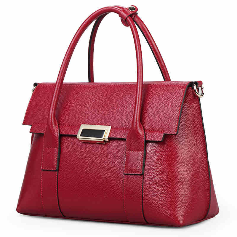 European And American New Leather Handbags