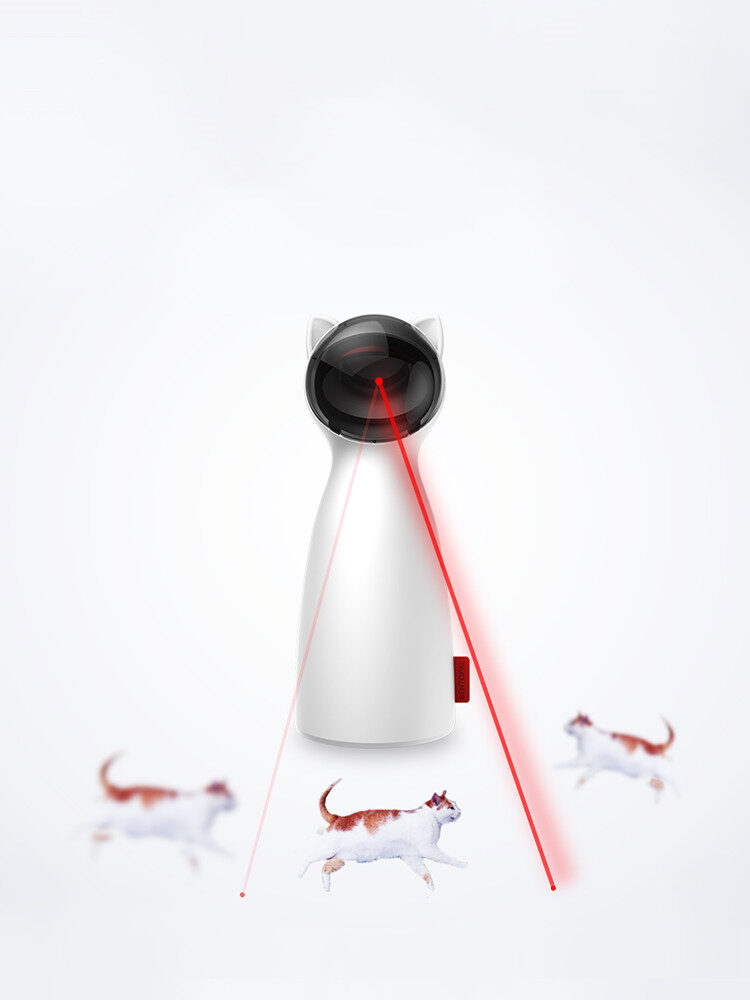 Automatic Cat Toys Interactive Smart Teasing Pet LED