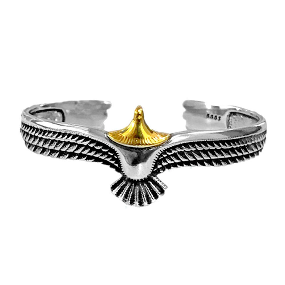 Viking Eagle Cuff Bracelet Valentines Day Gift
