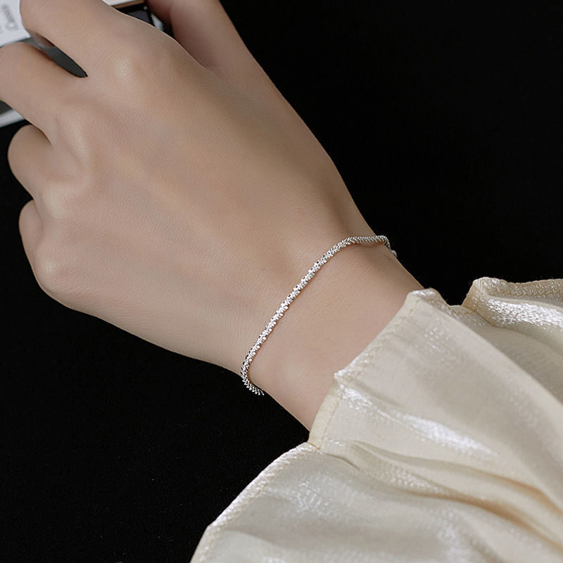 S925 Silver Bracelet Trendy Female Girlfriends