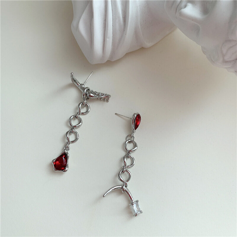 European And American Fashion New Trendy Cone Gemstone