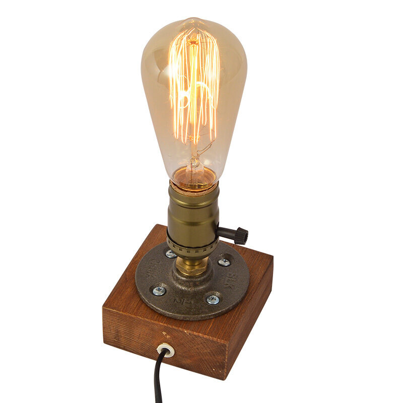 Coffee Bar Table Bedside Lamp Holder