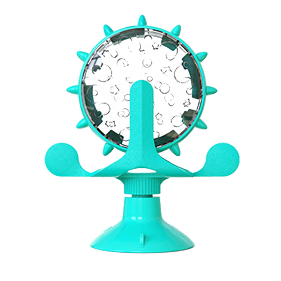 Pet Cat Toy Money-Making Wheel Slow Food Leaking