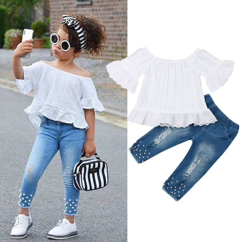 Shirt Shorts Girls Girl Kids Clothes For Baby