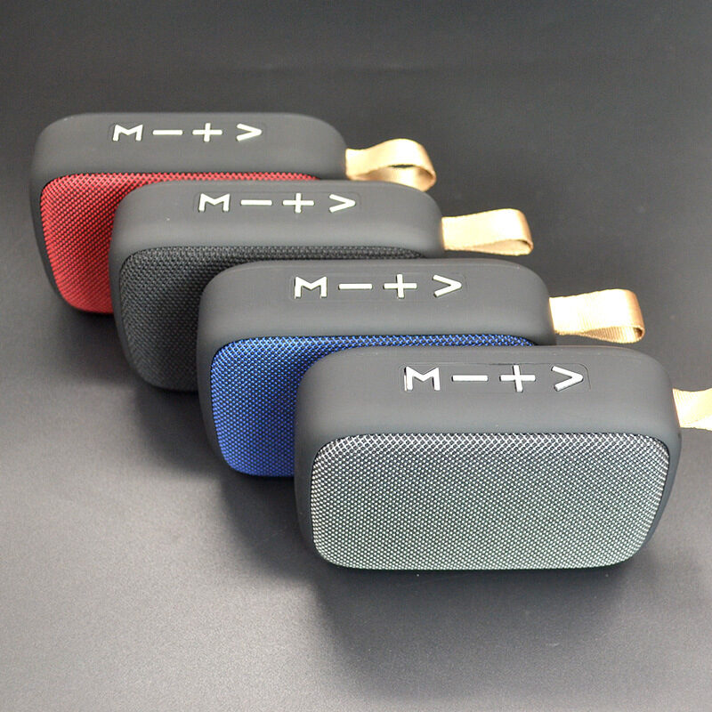 Wireless Bluetooth Speaker Square U Disk Portable Small