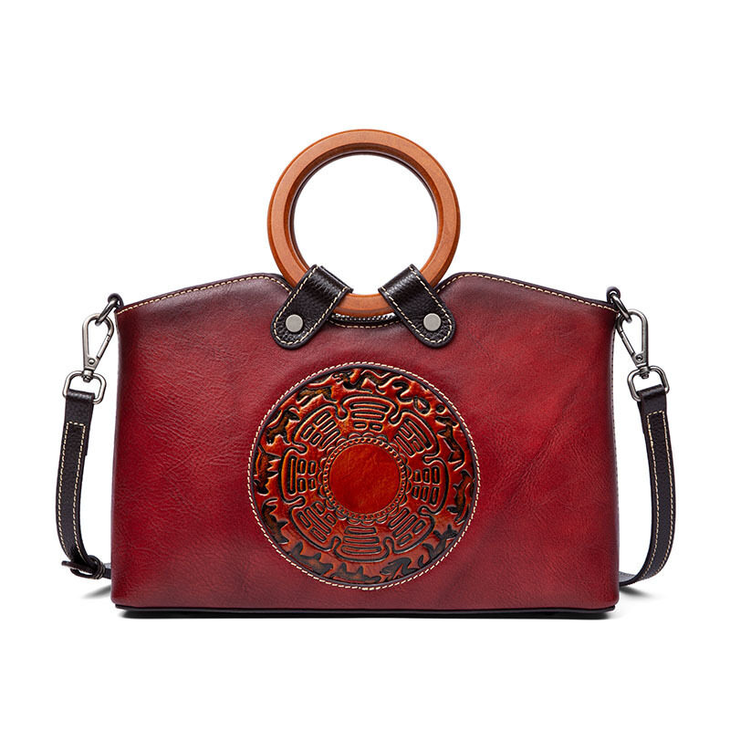 Fashion Vintage Designer Ladies Bags Genuine Leather Womens