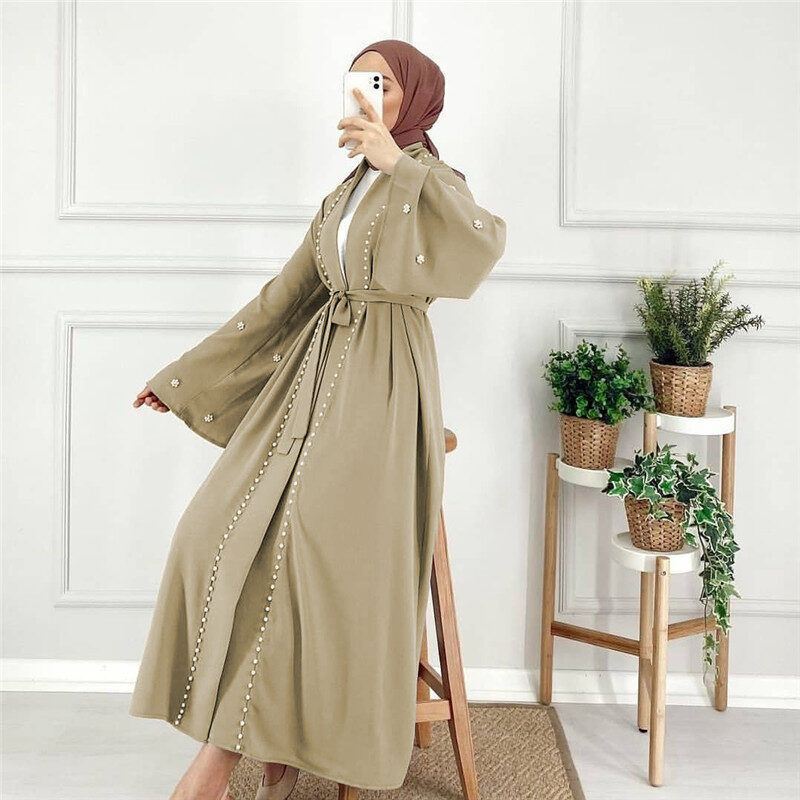 Eid Kaftan Moroccan Abaya Dubai Turkey Hijab Muslim