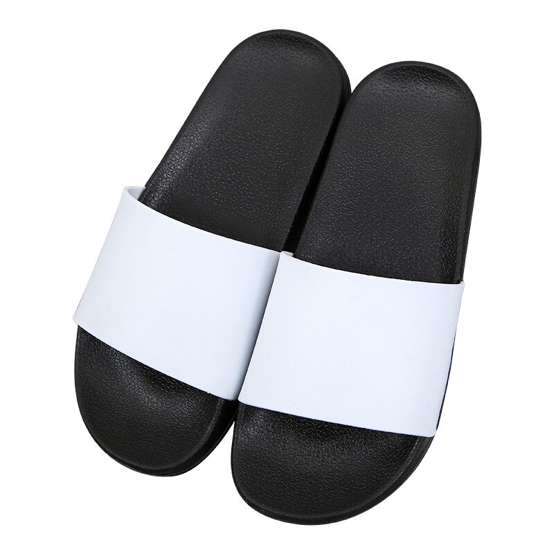 Shoes for Men Slippers Summer Home Black White