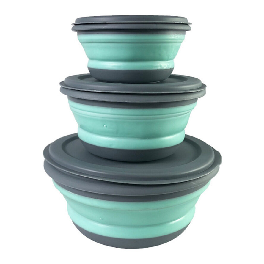 Folding Pet Bowl Travel Hanging