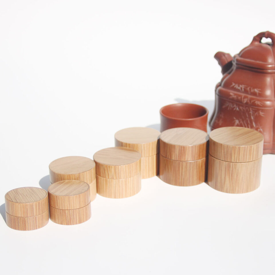 Bamboo Handmade Cosmetics Bottling