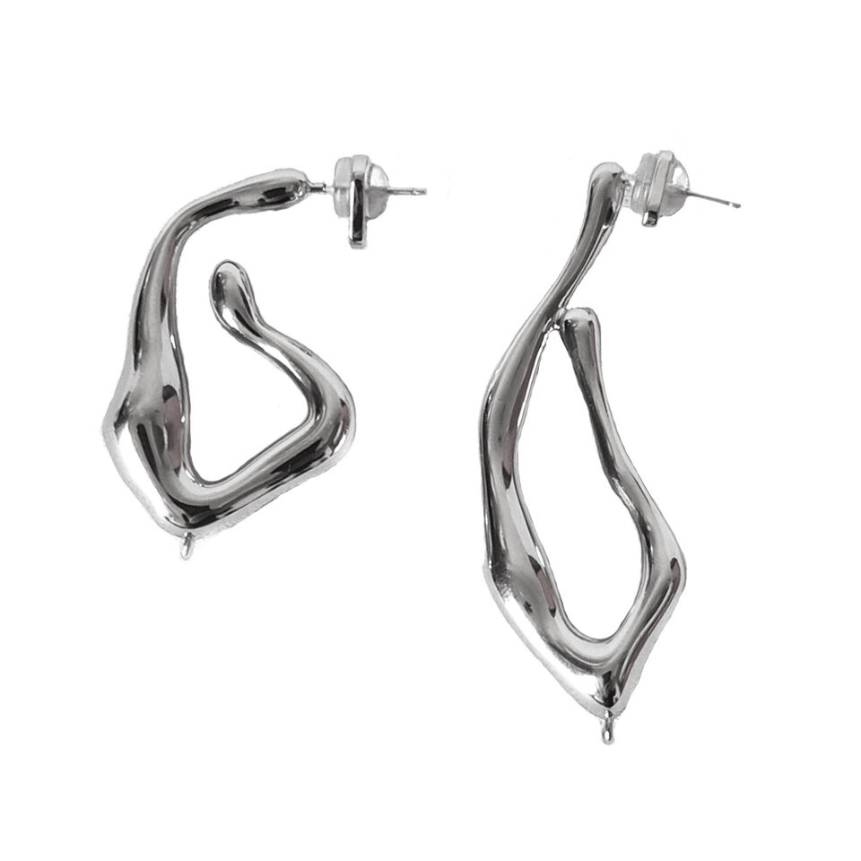 Long Style Design Earrings Female Ruby