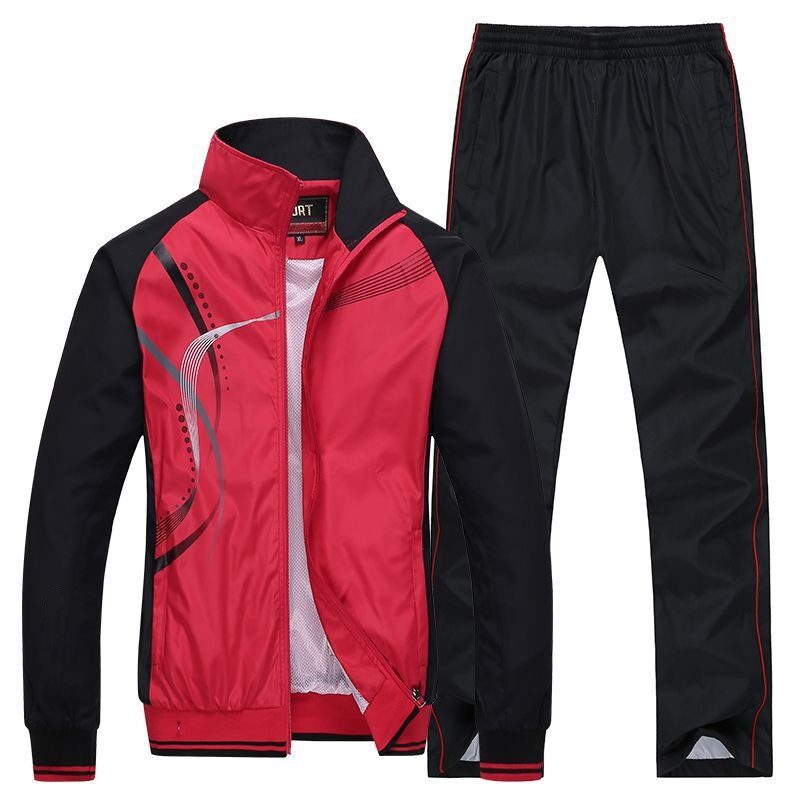 Spring And Autumn Couple Sports Suit Male Female