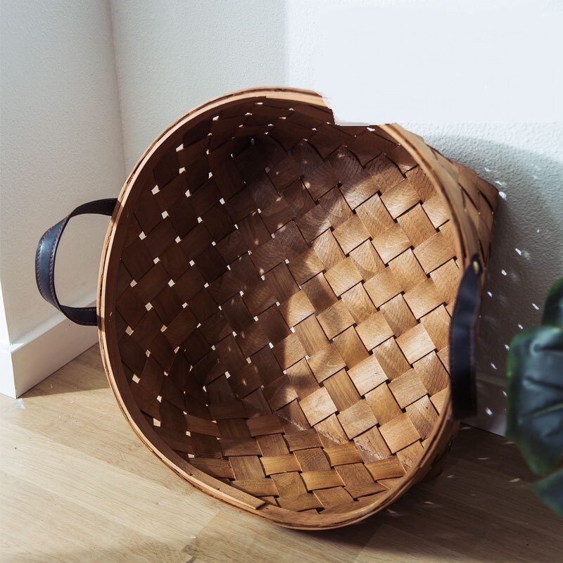 Bamboo Rattan Cat Bed House Kennel Nest Dog