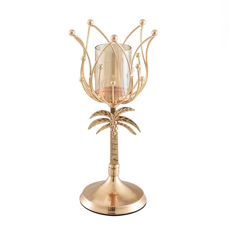Candle Holder Dining Table Light Dinner Decoration