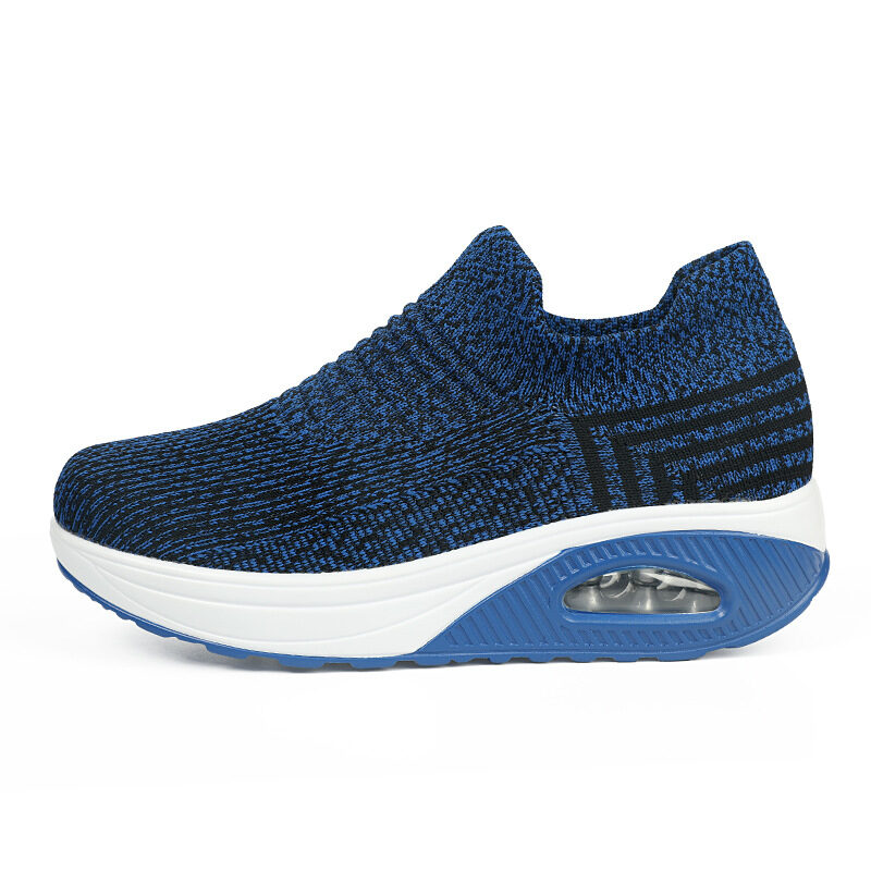 Slip-on Lazy Shoes Flying Woven Shaking Women