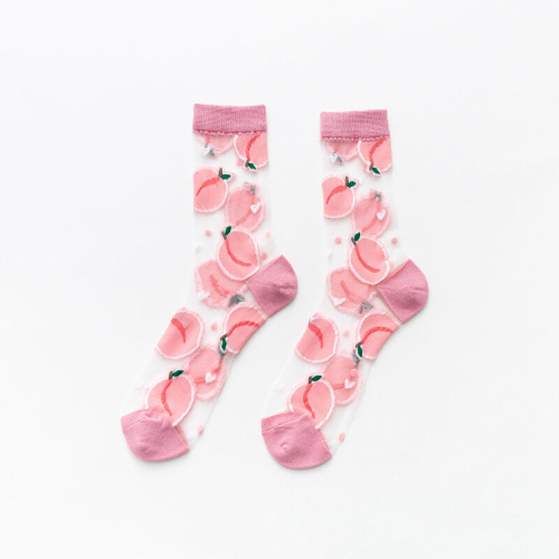 Female Tide Socks Fruit Cartoon Women