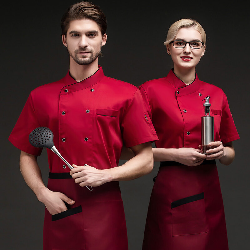 Work Clothes Short Sleeve Hotel