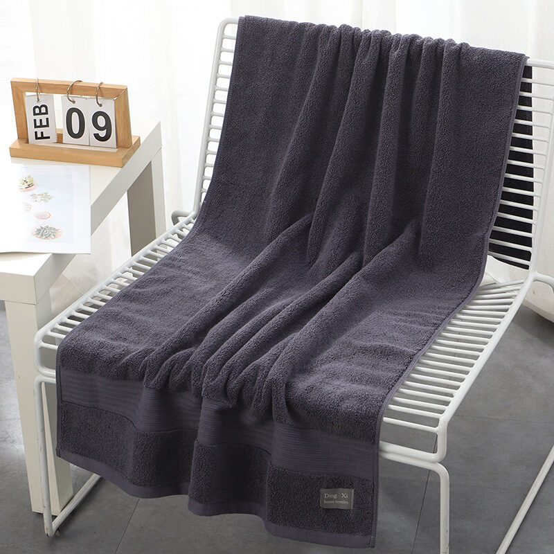 Pure Cotton 500g Bath Towel Thickened Soft Absorbent
