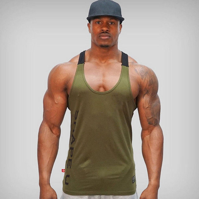 Sports Running T-shirt Men Gym Fitness Tops Tee