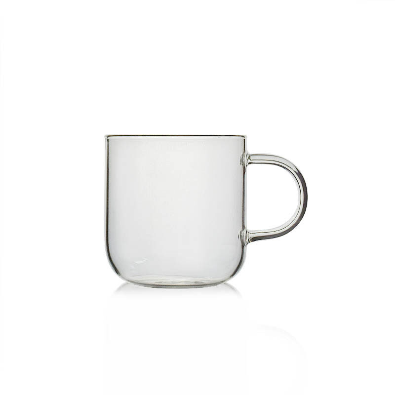 Glass Water Cup Flower Tea Coffee