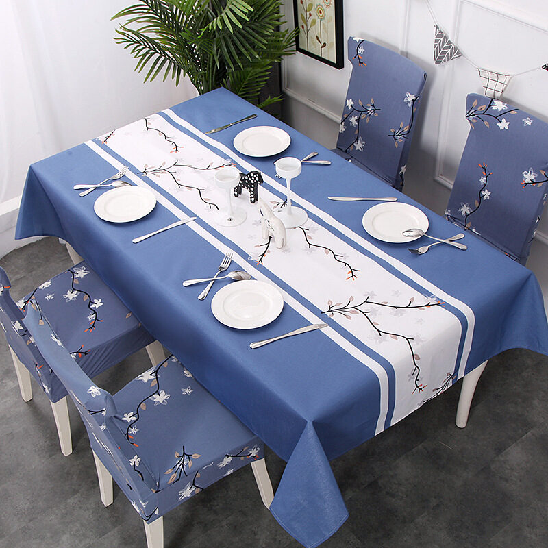 European Style Small Cotton And Linen Tablecloth